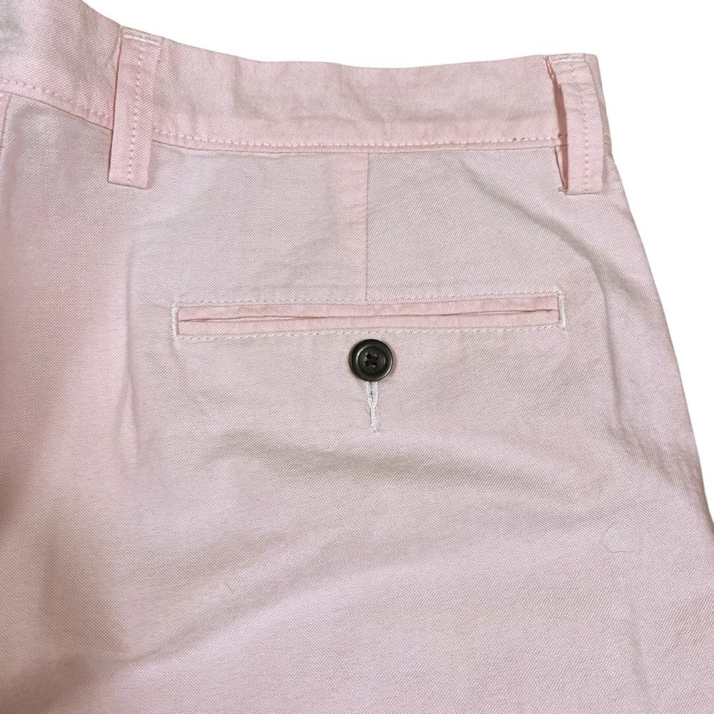 J. Crew Club Shorts Men’s 34 Pink 9” Chino Preppy Nautical Summer Classic Pastel